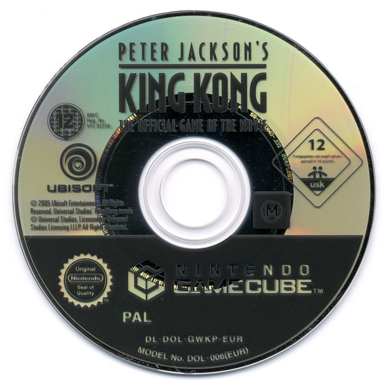 Media for Peter Jackson's King Kong: The Official Game of the Movie (GameCube)