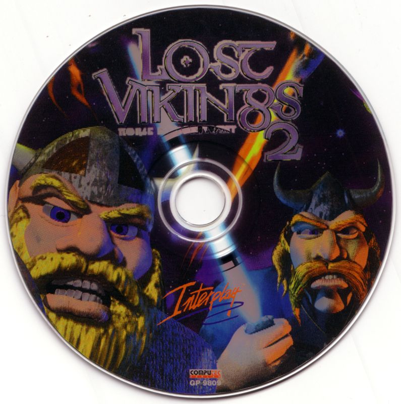 Media for Norse by Norse West: The Return of the Lost Vikings (Windows) (PC Games Plus 09/98 covermount)
