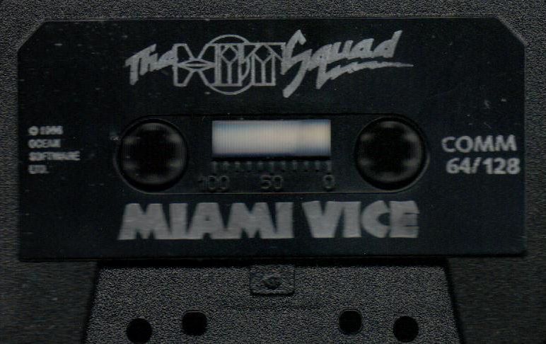 Media for Miami Vice (Commodore 64) (The Hit Squad release)