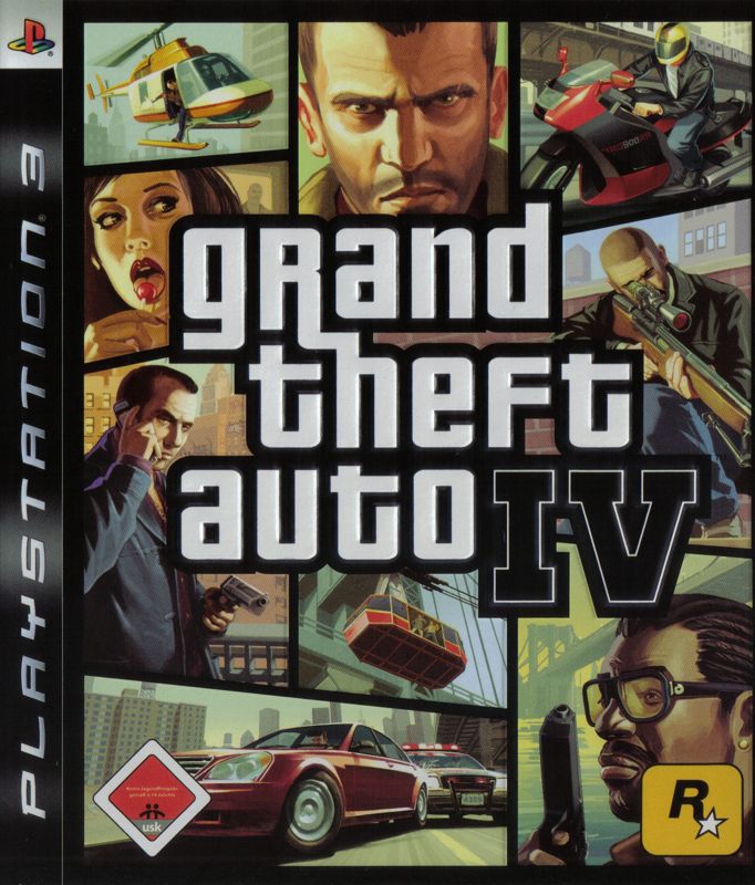Front Cover for Grand Theft Auto IV (PlayStation 3)