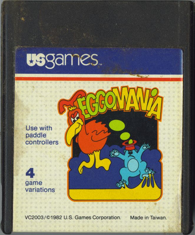 Media for Eggomania (Atari 2600)