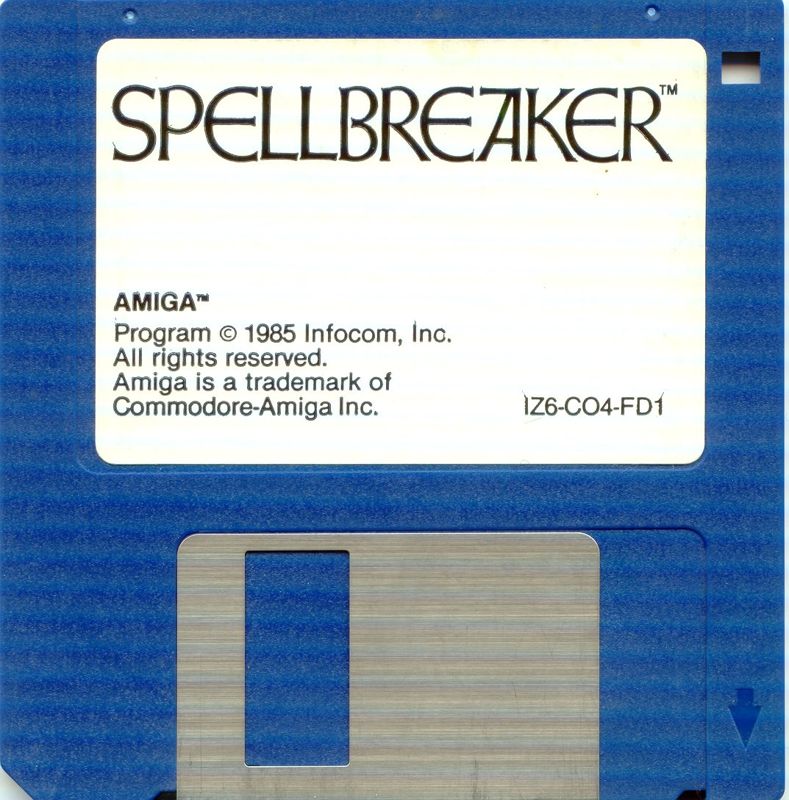 Media for Spellbreaker (Amiga)