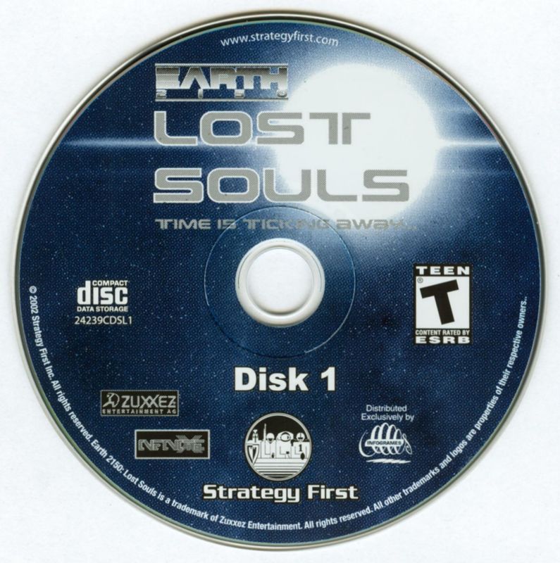 Media for Earth 2150: Lost Souls (Windows): Disc 1