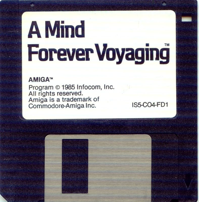 Media for A Mind Forever Voyaging (Amiga)