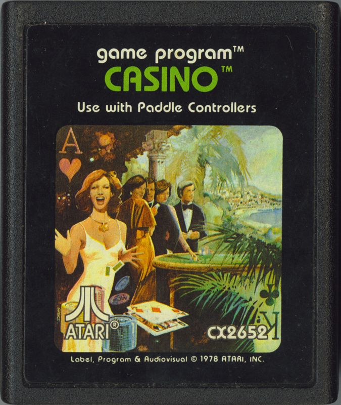 Media for Casino (Atari 2600)