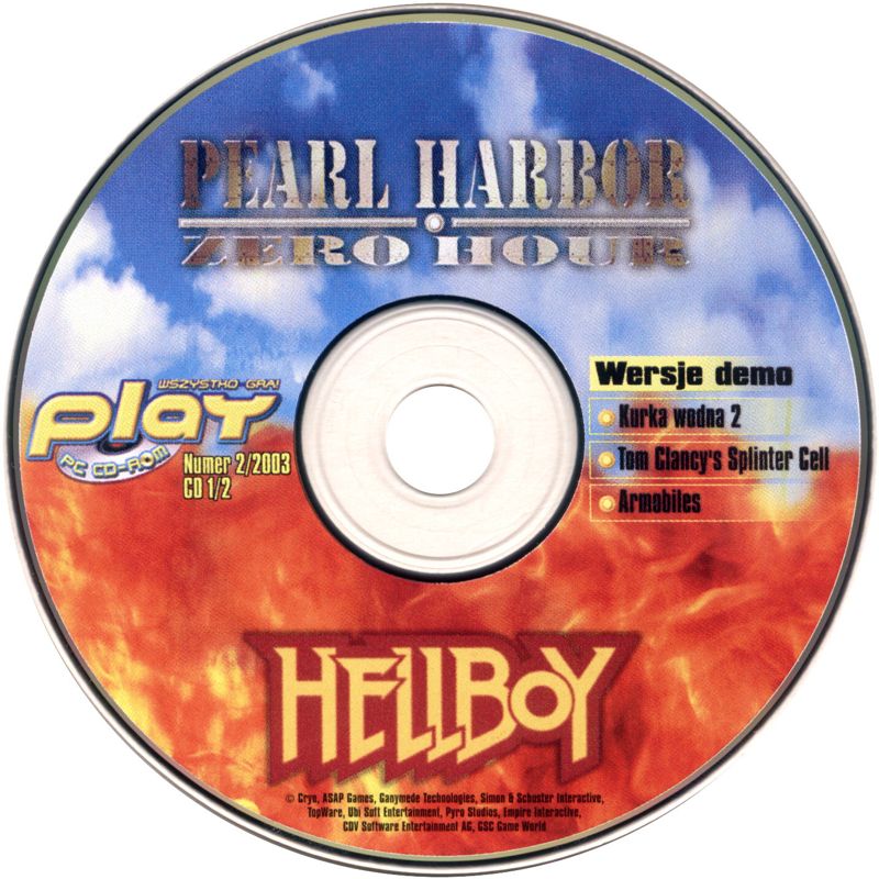 Media for Pearl Harbor: Zero Hour (Windows) (Play # 2/2003 covermount)