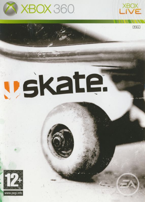 Front Cover for skate. (Xbox 360)