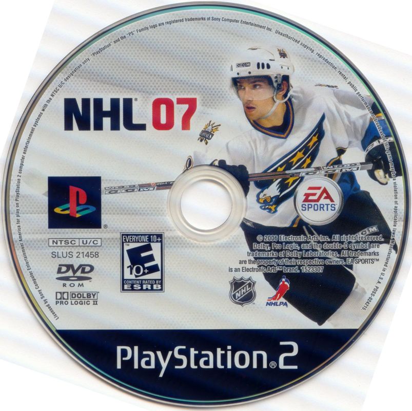 Media for NHL 07 (PlayStation 2)