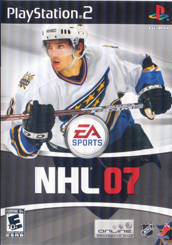 Front Cover for NHL 07 (PlayStation 2)