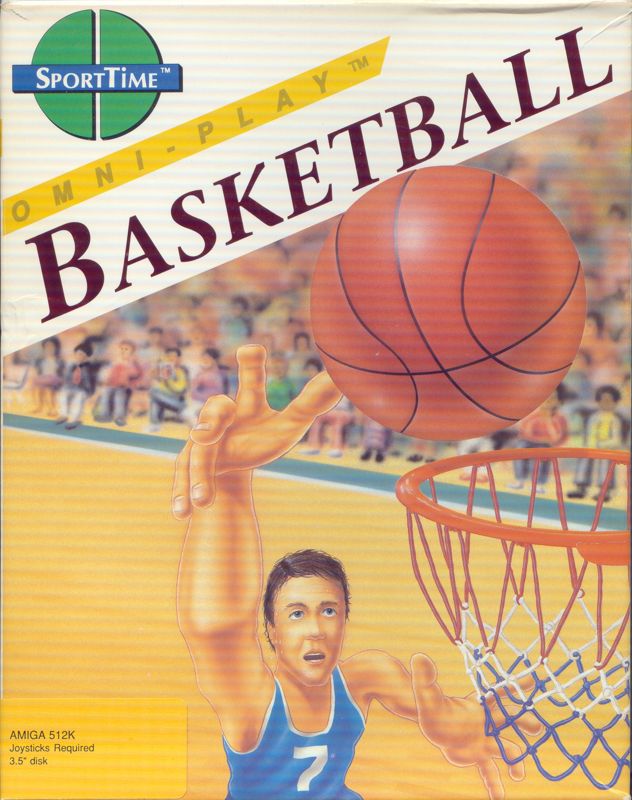 Front Cover for Omni-Play Basketball (Amiga)