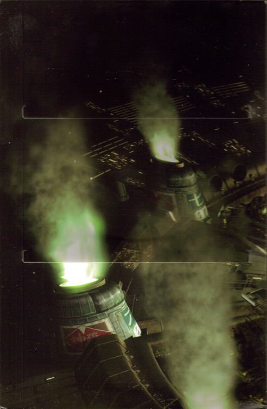 Other for Final Fantasy VII (Windows): Gatefold Sleeve - Left - Disc Slots