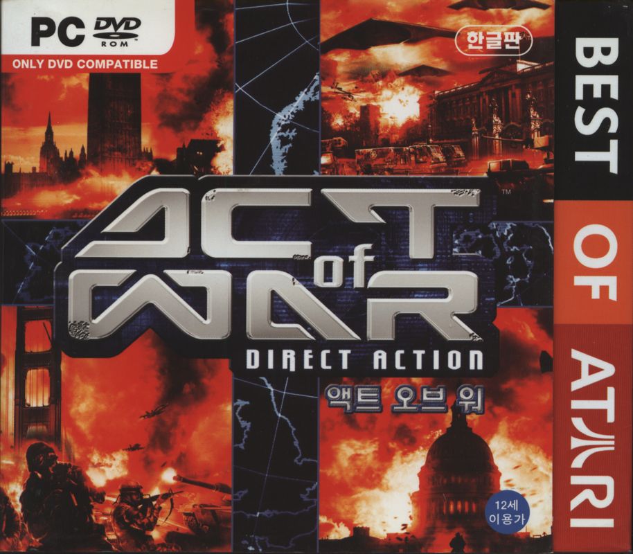 Front Cover for Act of War: Direct Action (Windows) (Best of Atari release)