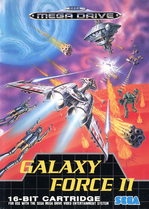 Front Cover for Galaxy Force II (Genesis)