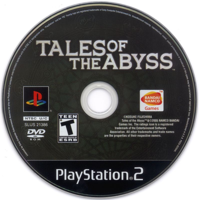 Media for Tales of the Abyss (PlayStation 2)