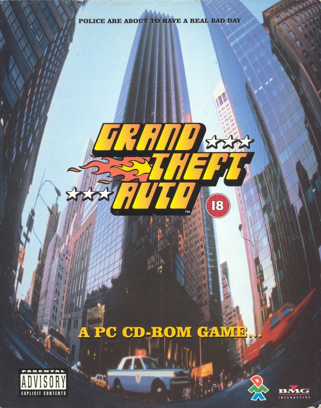 Front Cover for Grand Theft Auto (DOS and Windows)