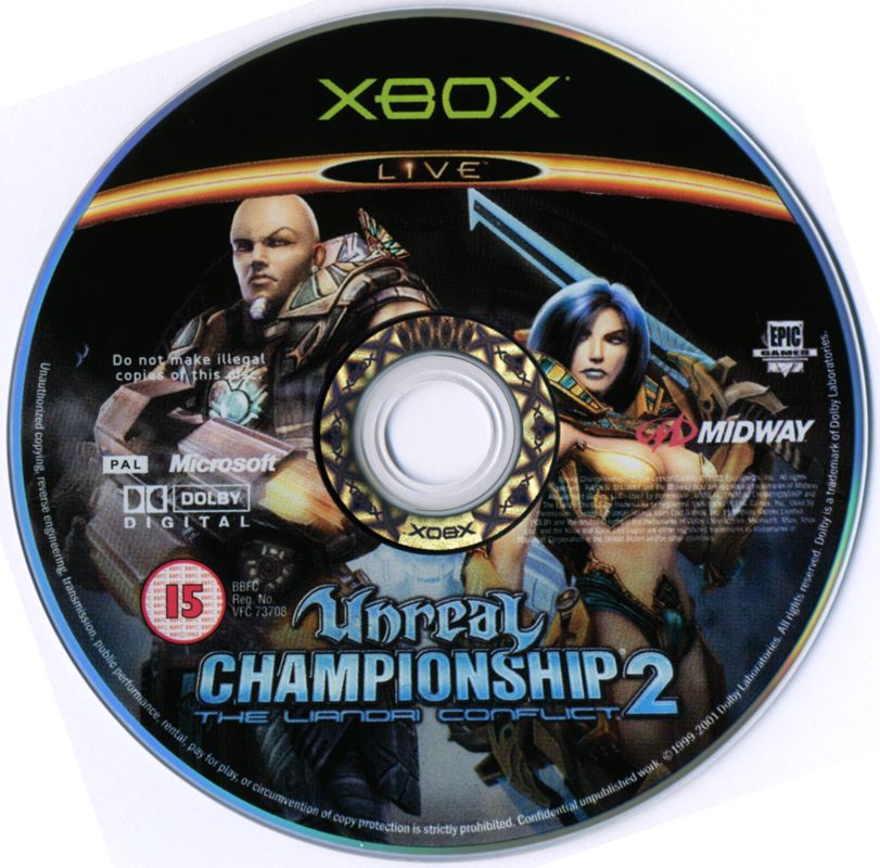 Media for Unreal Championship 2: The Liandri Conflict (Xbox)