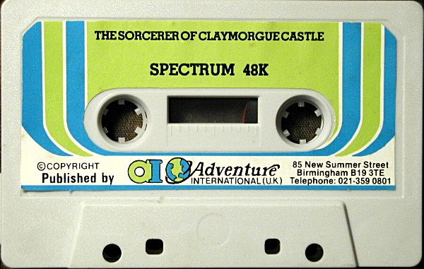 Media for Sorcerer of Claymorgue Castle (ZX Spectrum)
