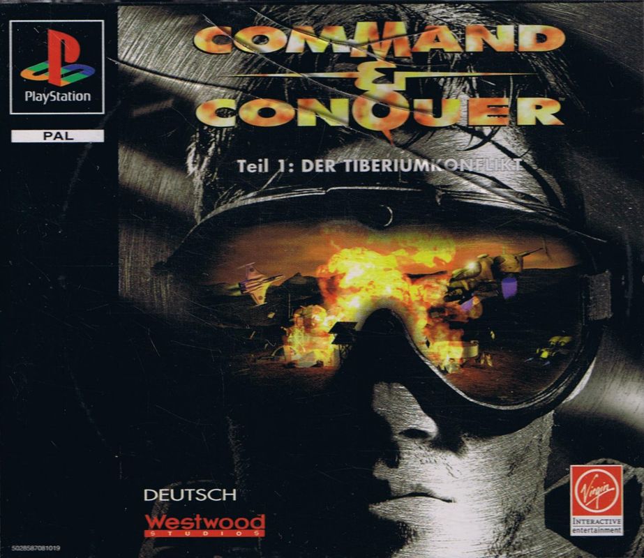 Front Cover for Command & Conquer (PlayStation)