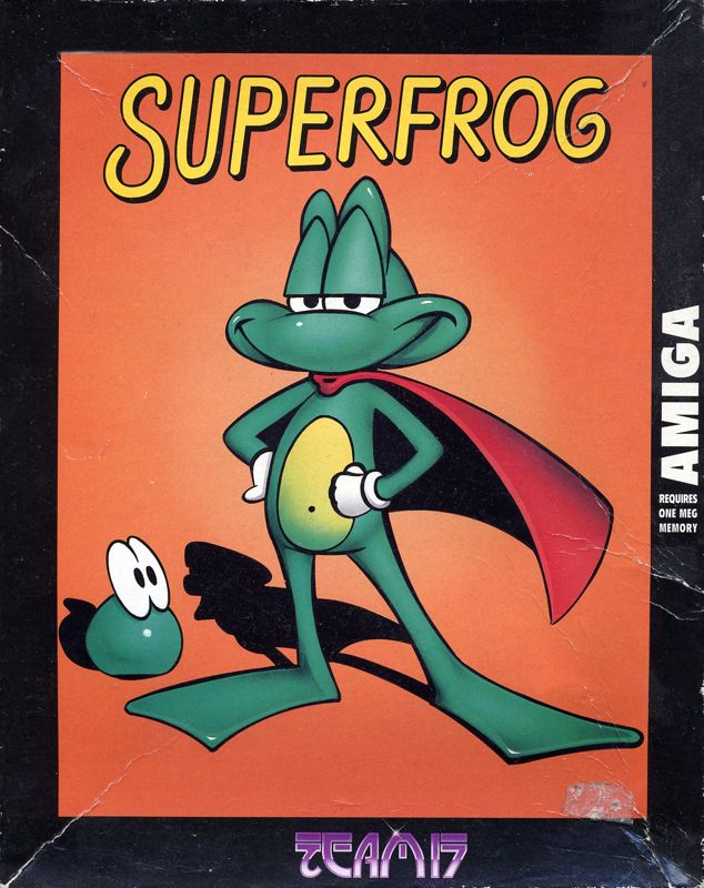Front Cover for Superfrog (Amiga)
