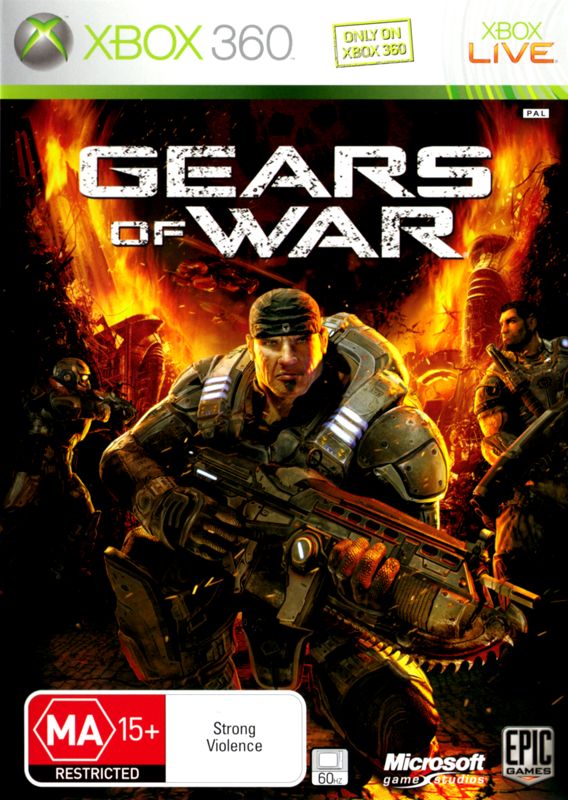 Front Cover for Gears of War (Xbox 360)