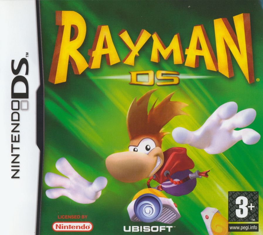 Front Cover for Rayman 2: The Great Escape (Nintendo DS)