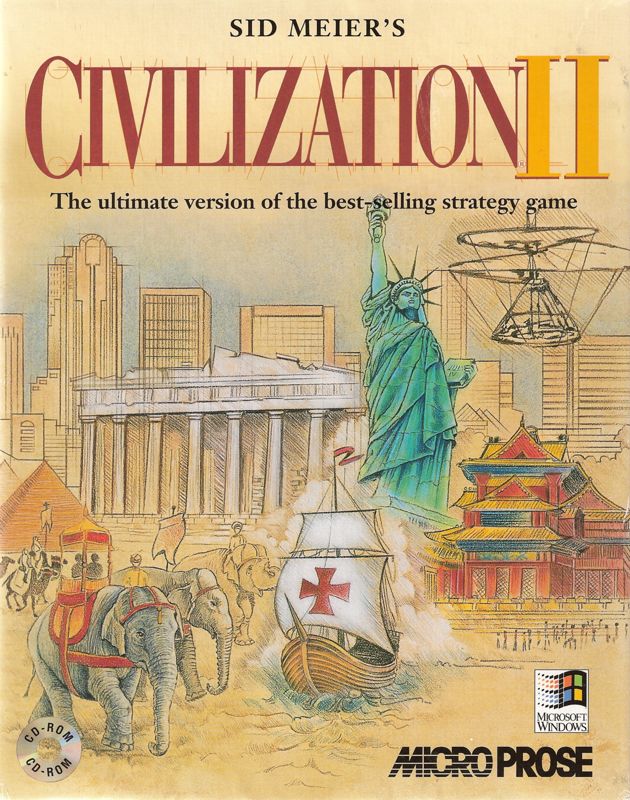 Front Cover for Sid Meier's Civilization II (Windows 3.x)