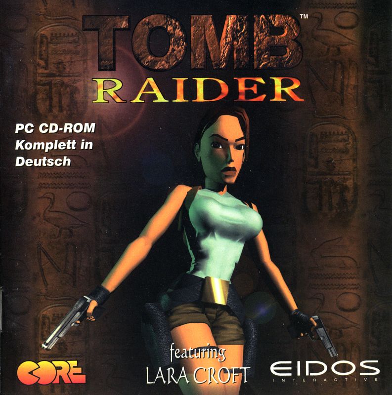 Other for Tomb Raider (DOS) (2nd print): Jewel Case - Front