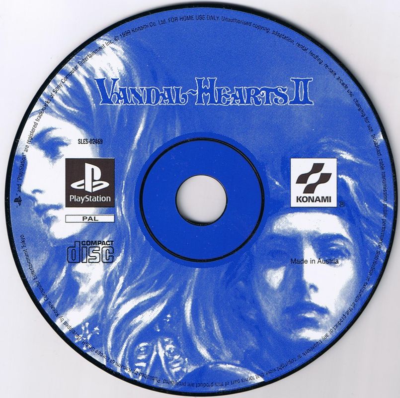 Media for Vandal-Hearts II (PlayStation)