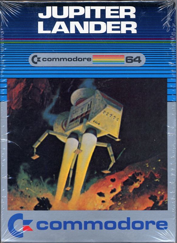 Front Cover for Jupiter Lander (Commodore 64)