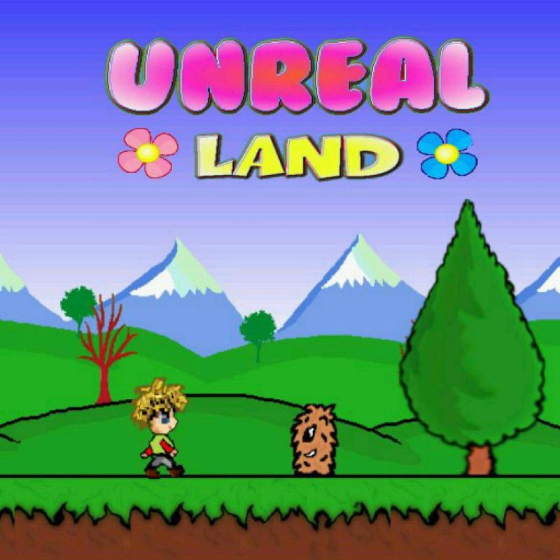 Front Cover for Unreal Land (iPad and iPhone)