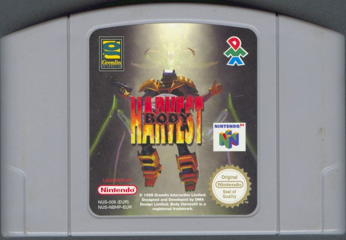 Media for Body Harvest (Nintendo 64): Front