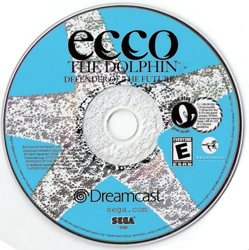 Ecco the Dolphin Defender of the Future cover or packaging material MobyGames Ecco the Dolphin Defender of the Future cover or packaging material MobyGames