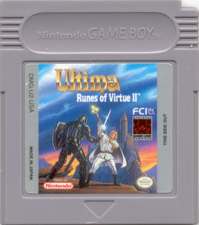 Media for Ultima: Runes of Virtue II (Game Boy)