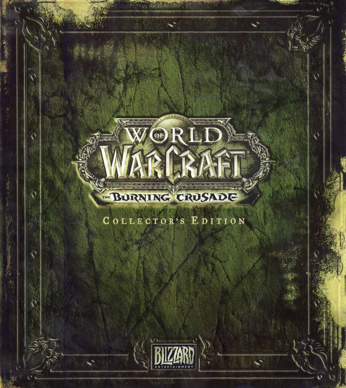 Front Cover for World of WarCraft: The Burning Crusade (Collector's Edition) (Macintosh and Windows)