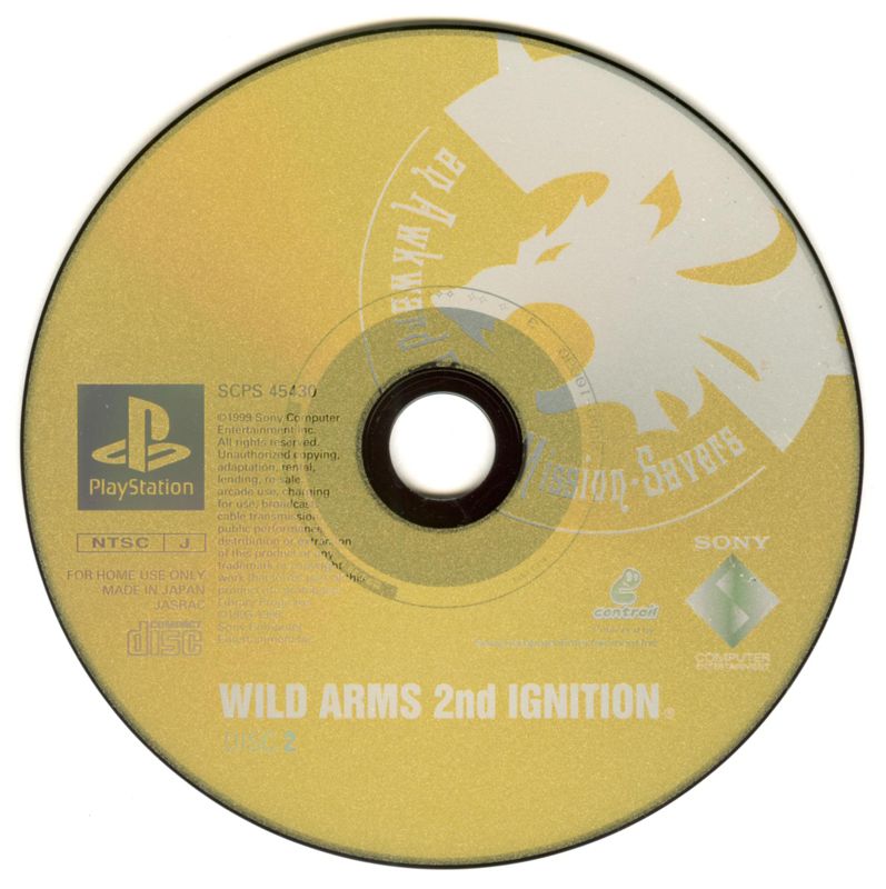 Media for Wild Arms 2 (PlayStation): Disc 2