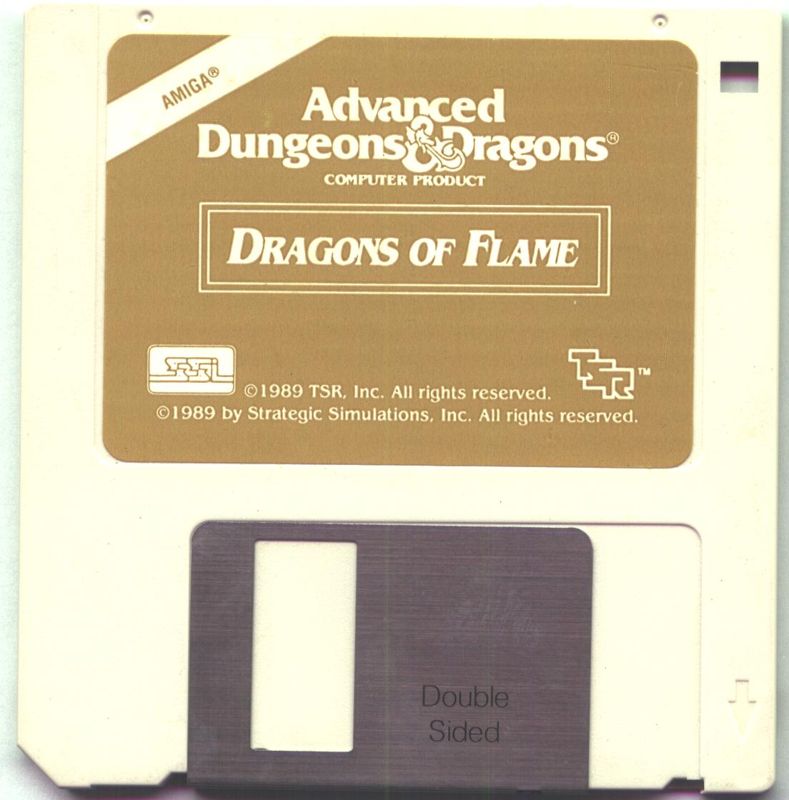 Media for Dragons of Flame (Amiga)