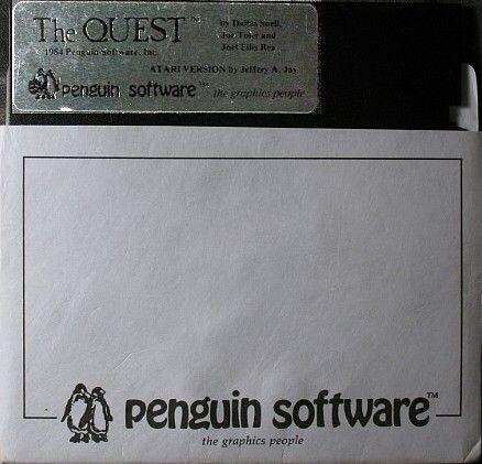 Media for The Quest (Atari 8-bit) (1984 release)