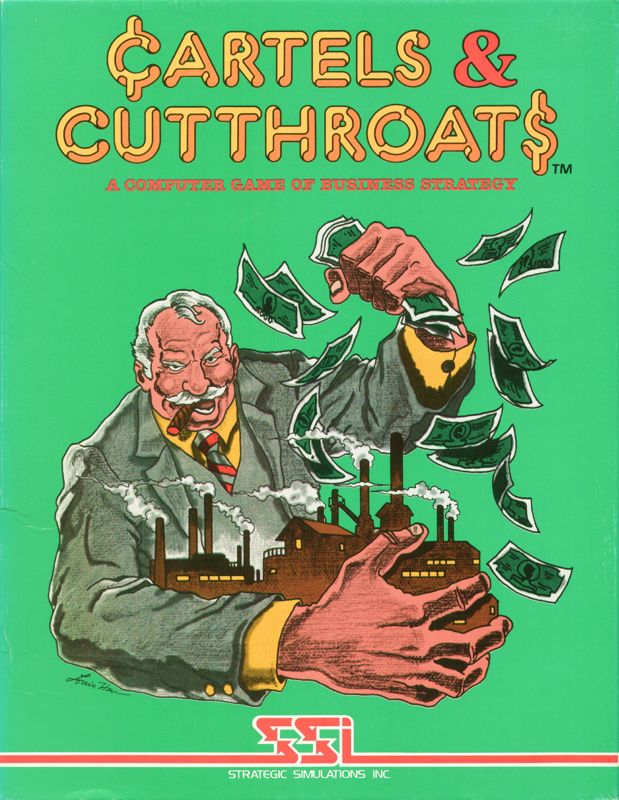 Front Cover for Cartels & Cutthroat$ (Apple II) (v1.1)