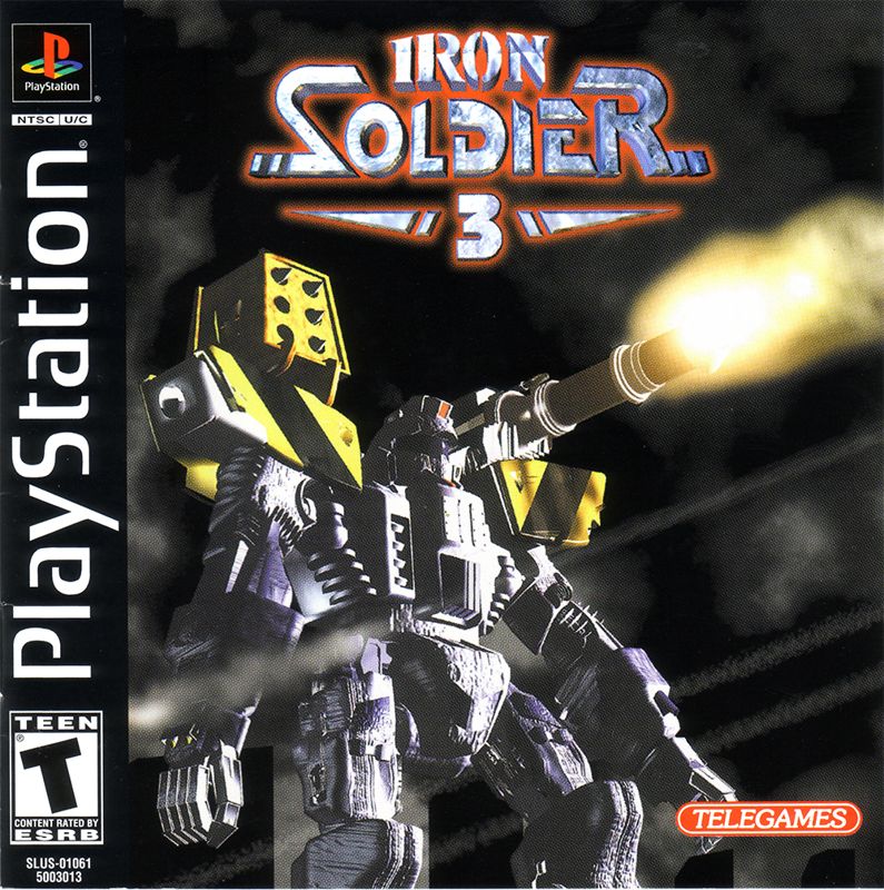 Front Cover for Iron Soldier 3 (PlayStation) (Telegames release)