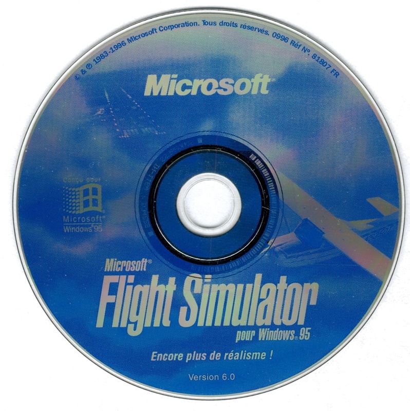 Media for Microsoft Flight Simulator for Windows 95 (Windows)