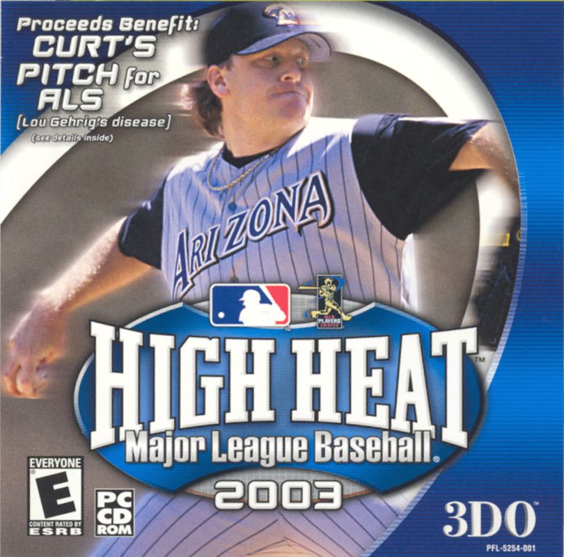 Other for High Heat Major League Baseball 2003 (Windows): Jewel Case - Front