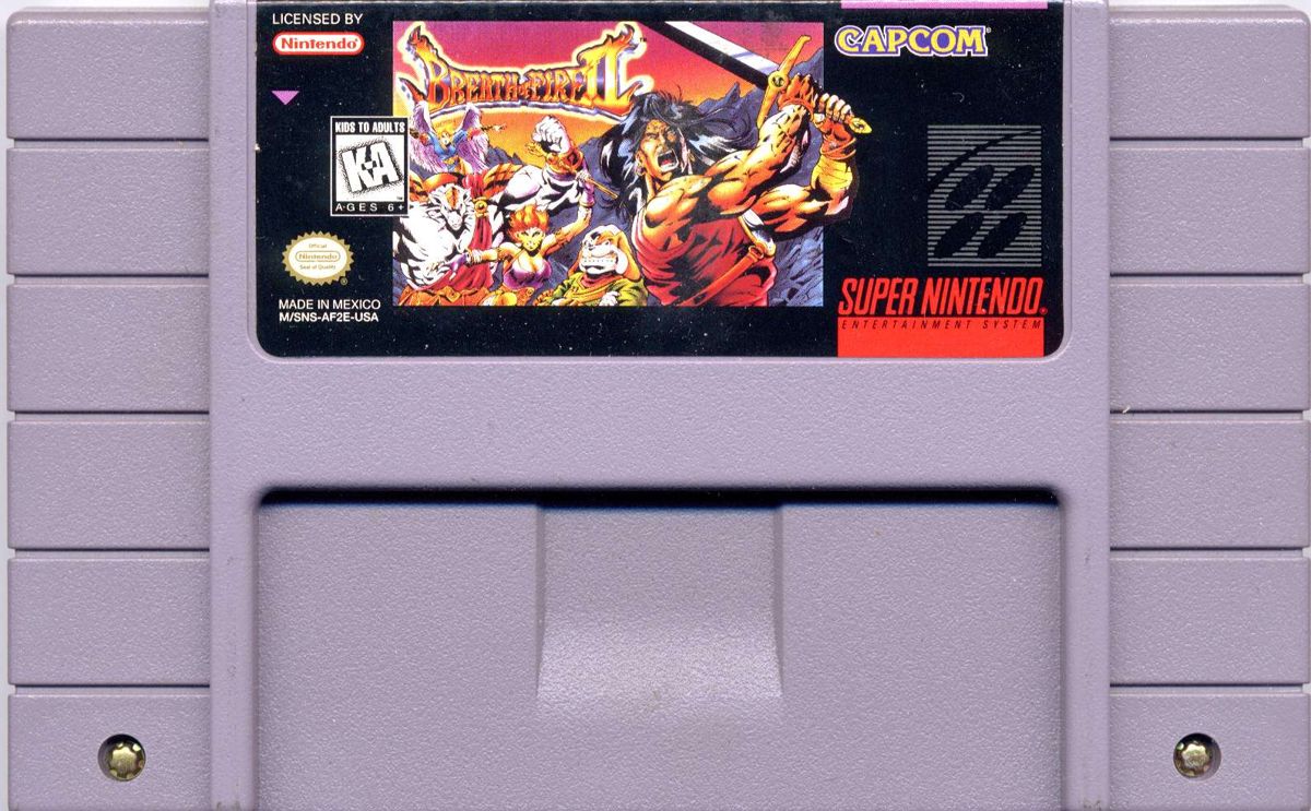 Breath of Fire II cover or packaging material - MobyGames