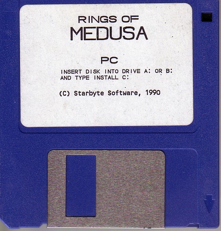 Media for Rings of Medusa (DOS)