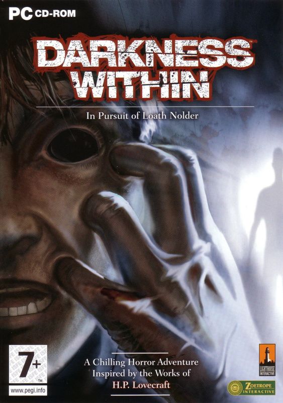 Front Cover for Darkness Within: In Pursuit of Loath Nolder (Windows)
