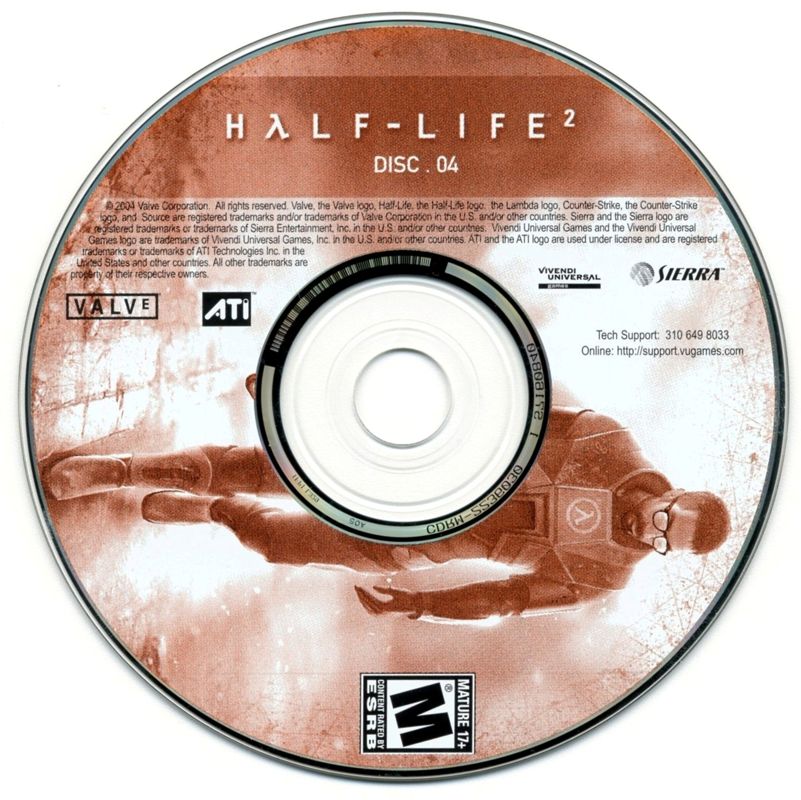 Media for Half-Life 2 (Windows) (Gordon Freeman version): Disc 4