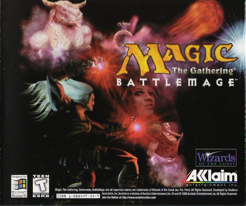Other for Magic: The Gathering - Battlemage (Windows): Jewel Case - Back