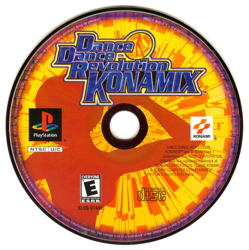 Media for Dance Dance Revolution: Konamix (PlayStation)