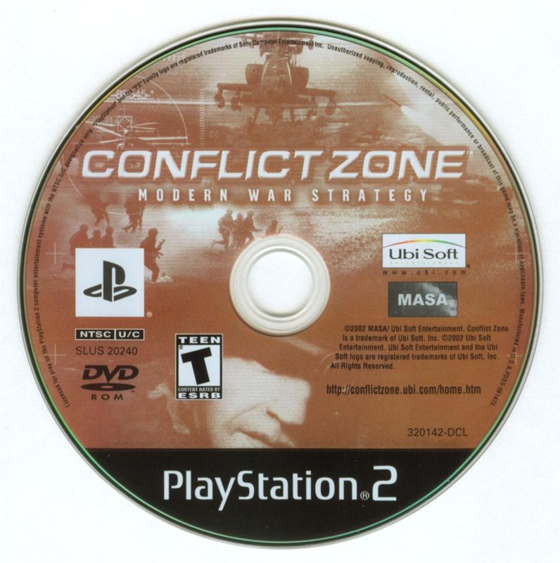 Media for Conflict Zone (PlayStation 2)