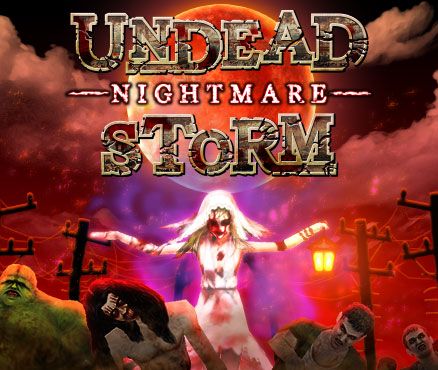 Front Cover for Undead Storm Nightmare (Nintendo 3DS) (download release)