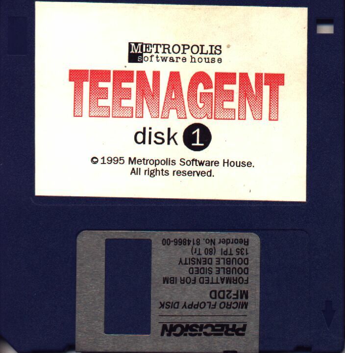 Media for Teen Agent (Amiga): Disk 1/6